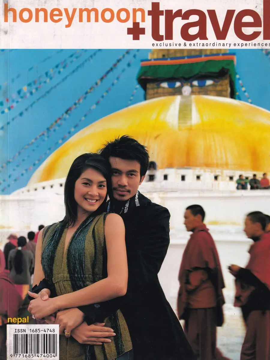 (วันวาน) ลูกเกด เมทินี & เอ็กซ์ ระพีพันธ์ @ Honeymoon+Travel issue 23 April 2004