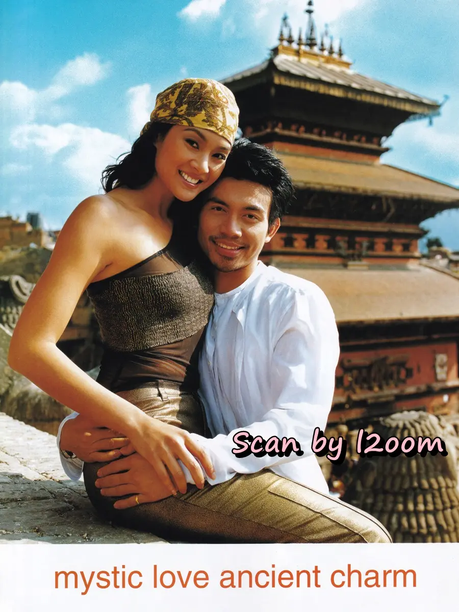 (วันวาน) ลูกเกด เมทินี & เอ็กซ์ ระพีพันธ์ @ Honeymoon+Travel issue 23 April 2004