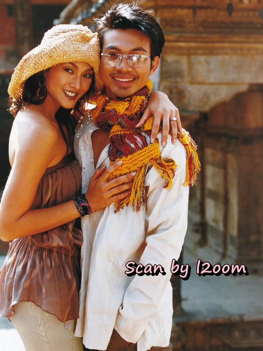 (วันวาน) ลูกเกด เมทินี & เอ็กซ์ ระพีพันธ์ @ Honeymoon+Travel issue 23 April 2004