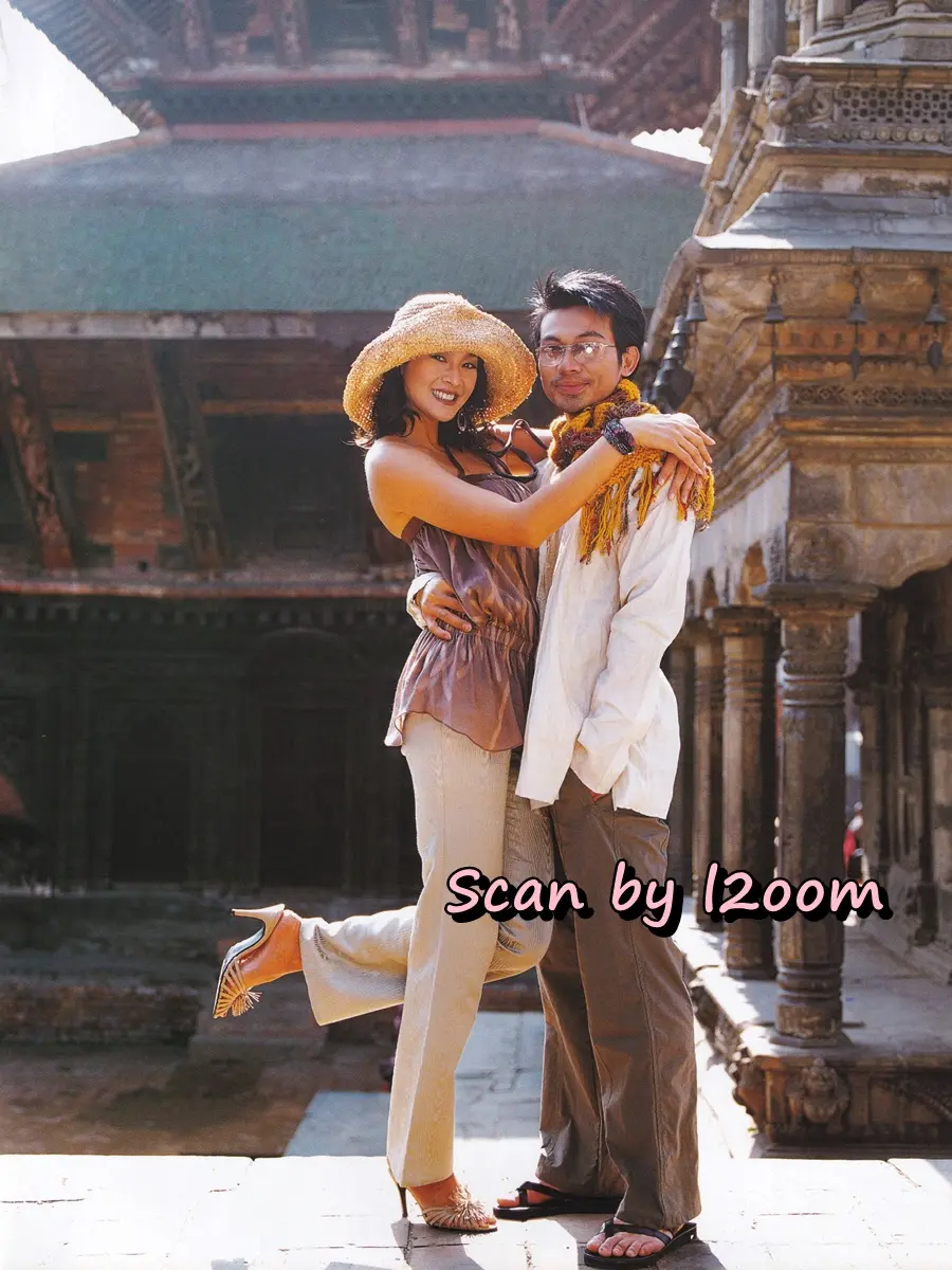 (วันวาน) ลูกเกด เมทินี & เอ็กซ์ ระพีพันธ์ @ Honeymoon+Travel issue 23 April 2004