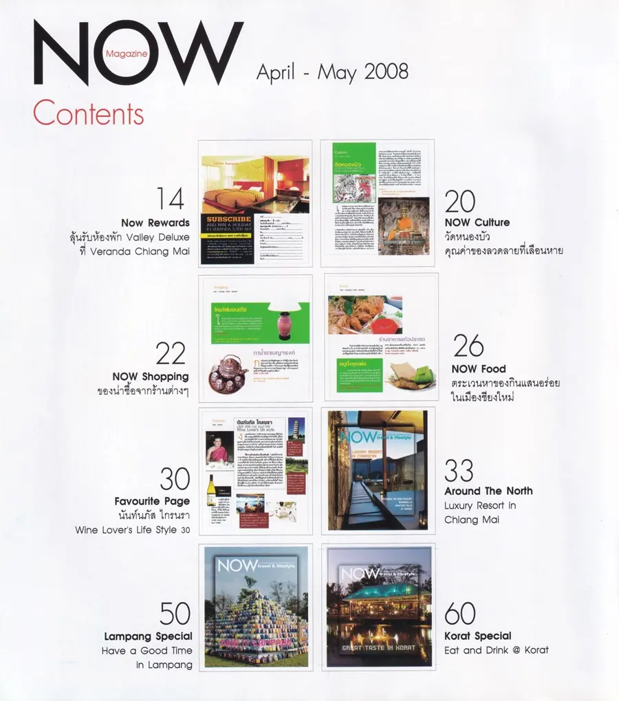 (วันวาน) NOW Magazine vol.4 no.5 April-May 2008