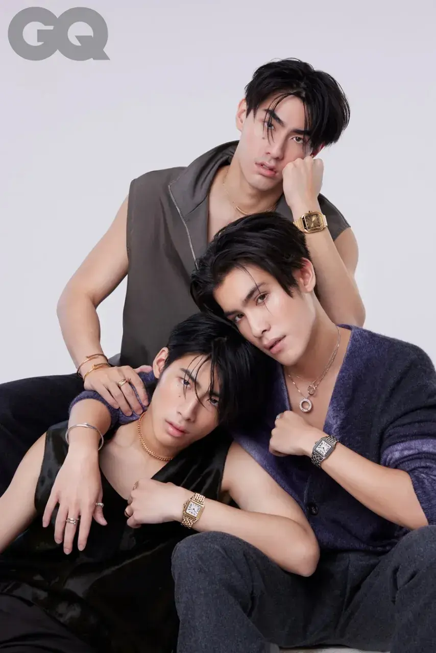 เจ้านาย-จินเจษฎ์ ,เจ้าขุน-จักรภัทร & เจ้าสมุทร-จักร วรรธนะสิน @ GQ Thailand November 2024