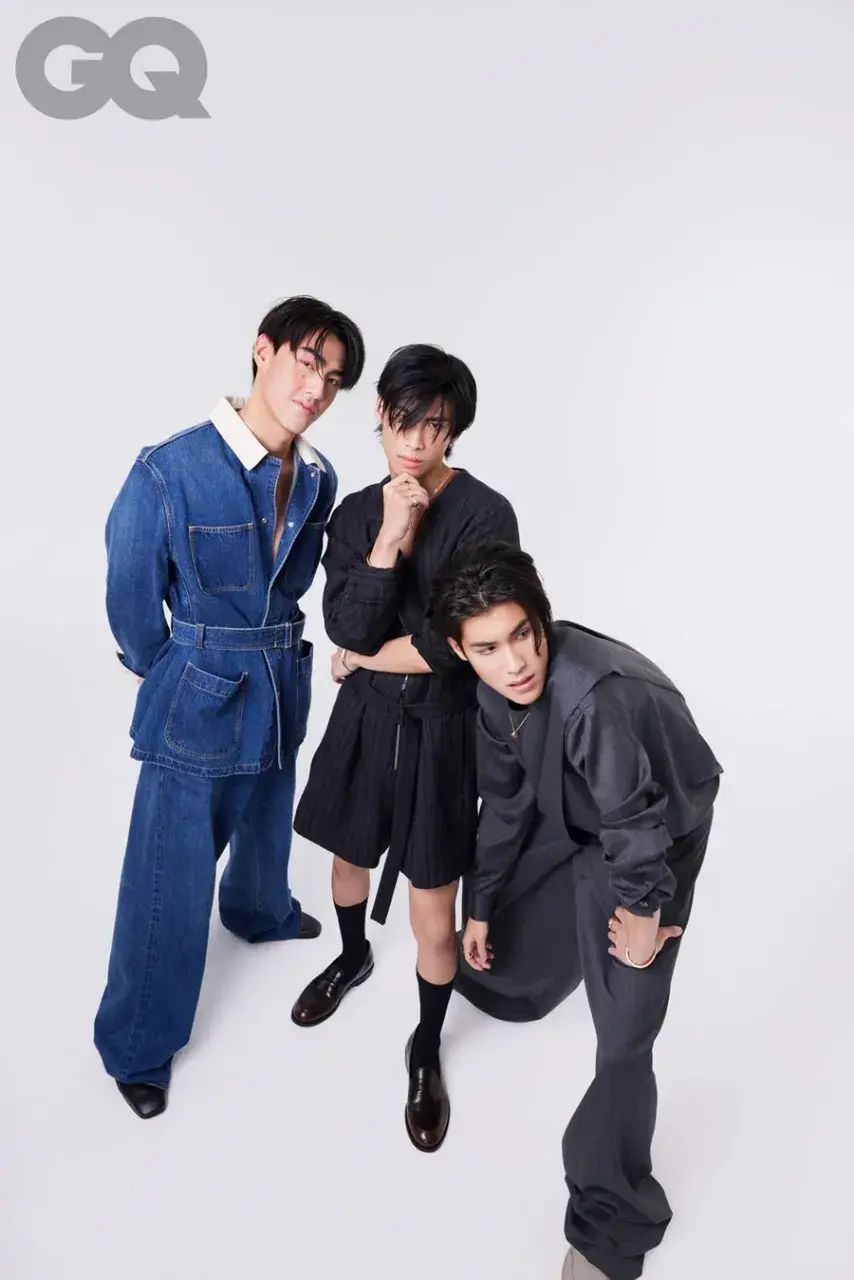 เจ้านาย-จินเจษฎ์ ,เจ้าขุน-จักรภัทร & เจ้าสมุทร-จักร วรรธนะสิน @ GQ Thailand November 2024