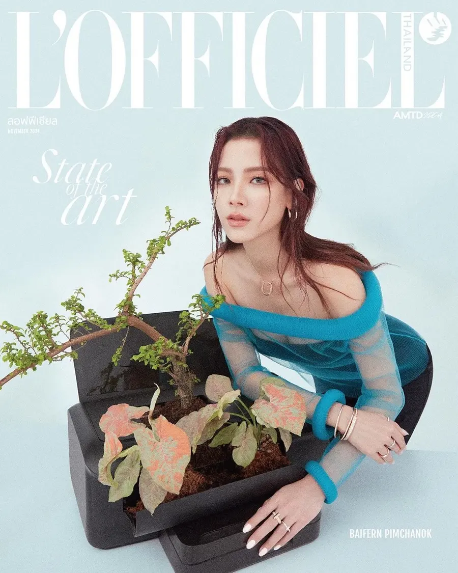 ใบเฟิร์น-พิมพ์ชนก @ L’OFFICIEL Thailand November 2024