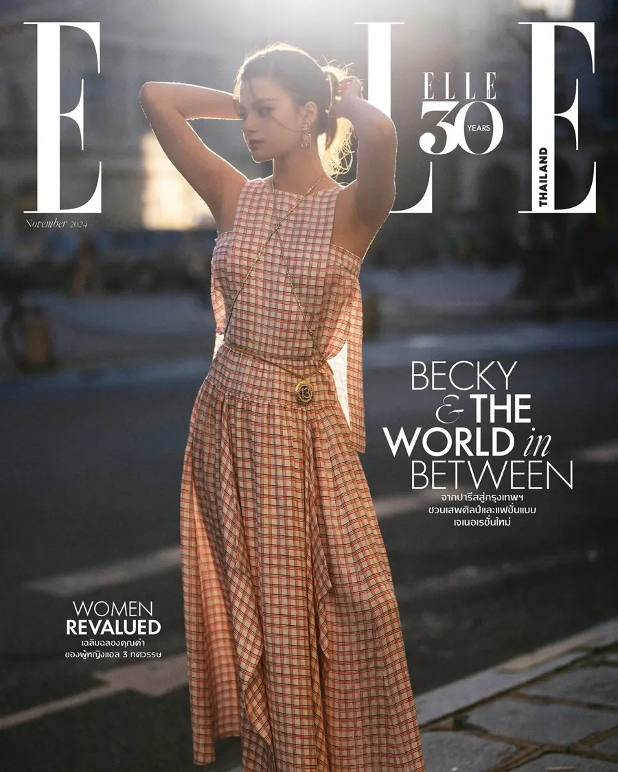 เบคกี้ รีเบคก้า @ ELLE Thailand November 2024