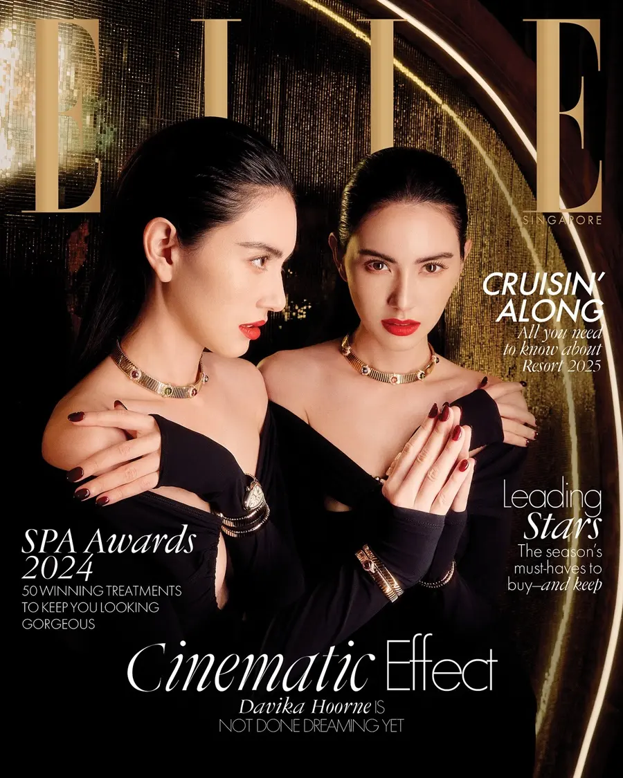 ใหม่-ดาวิกา @ ELLE Singapore November 2024