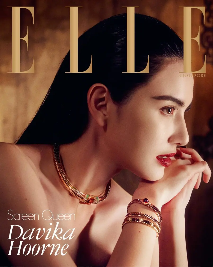 ใหม่-ดาวิกา @ ELLE Singapore November 2024