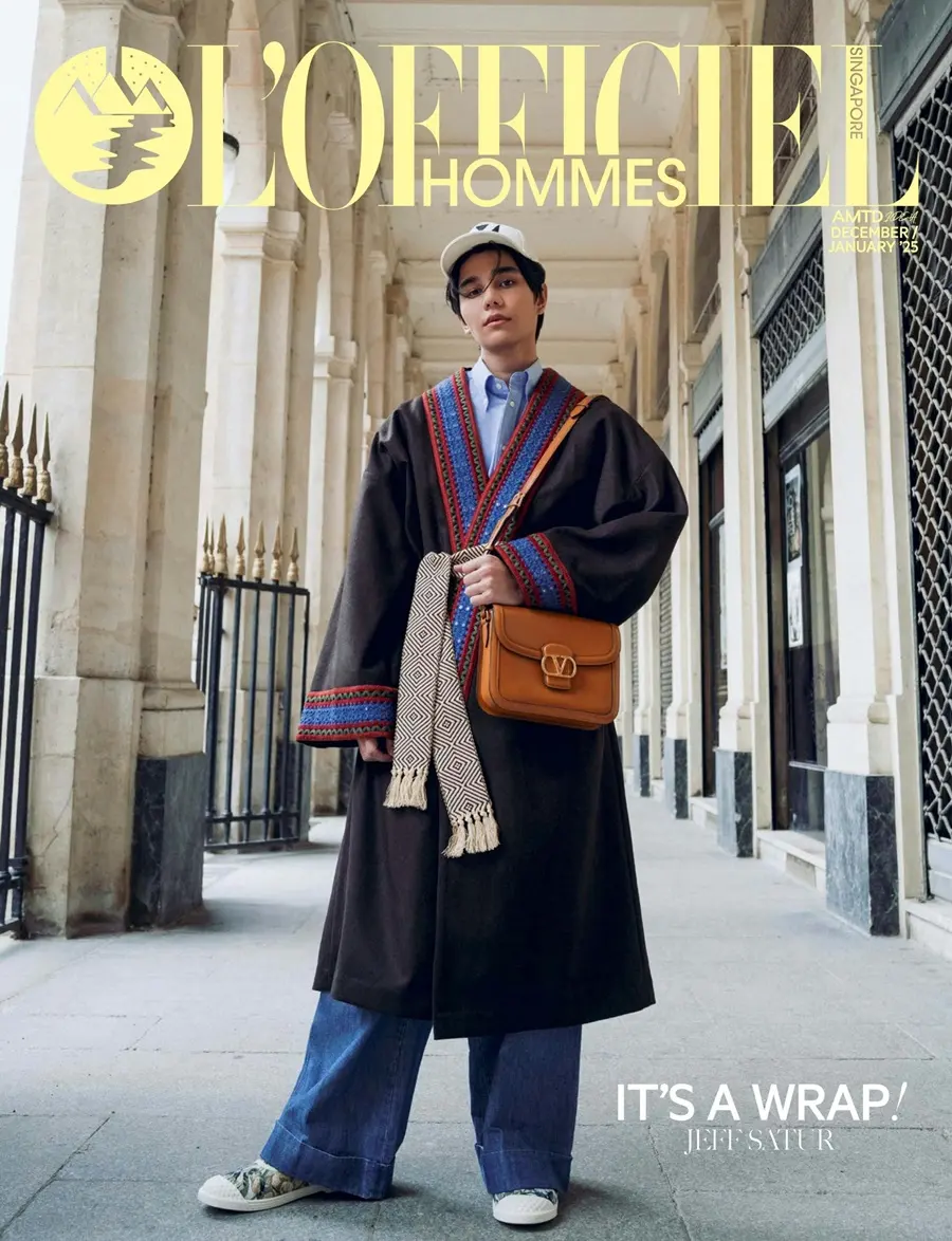 เจฟ-วรกมล ซาเตอร์ @ L'OFFICIEL HOMMES Singapore December 2024-January 2025