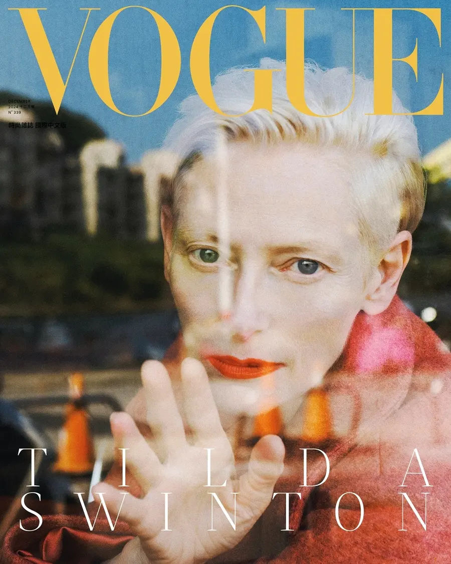 Tilda Swinton @ VOGUE Taiwan December 2024