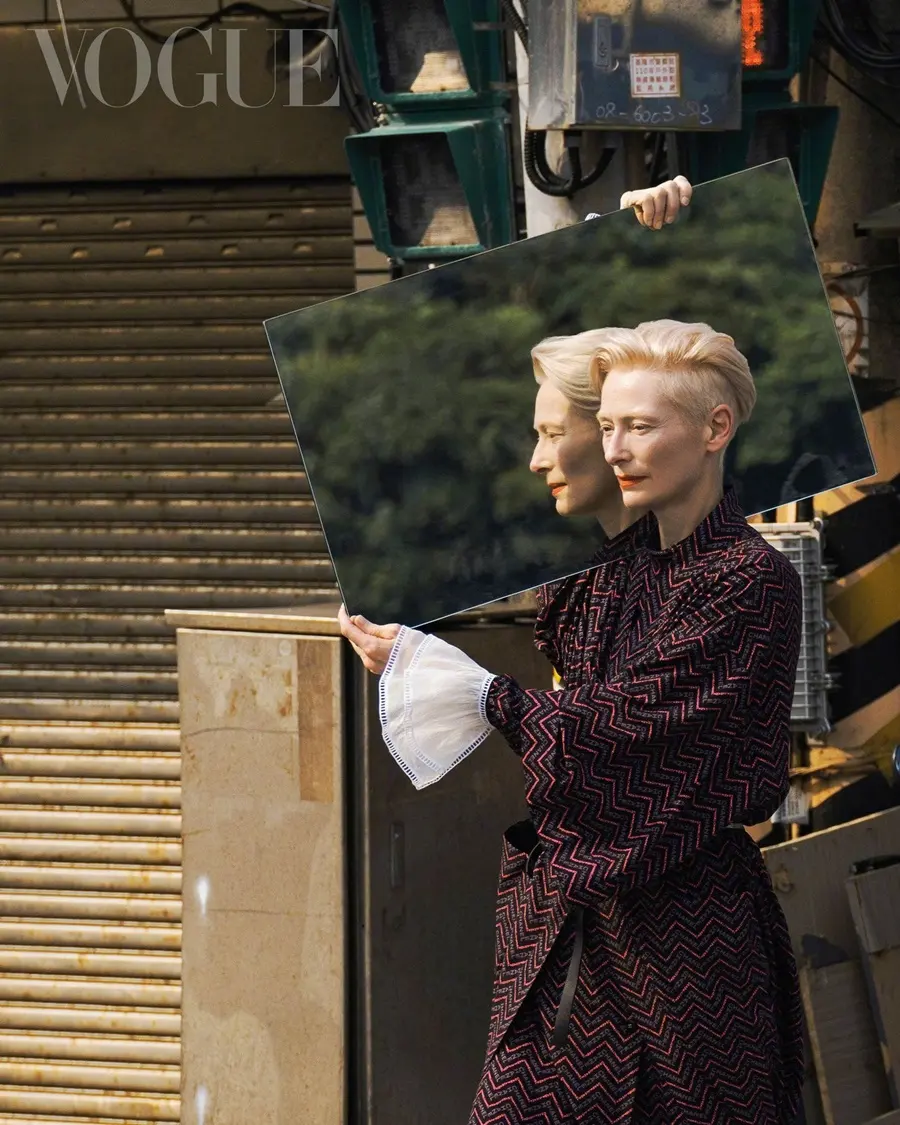 Tilda Swinton @ VOGUE Taiwan December 2024