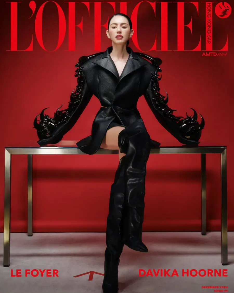 ใหม่-ดาวิกา โฮร์เน่ @ L'OFFICIEL Hong Kong December 2024