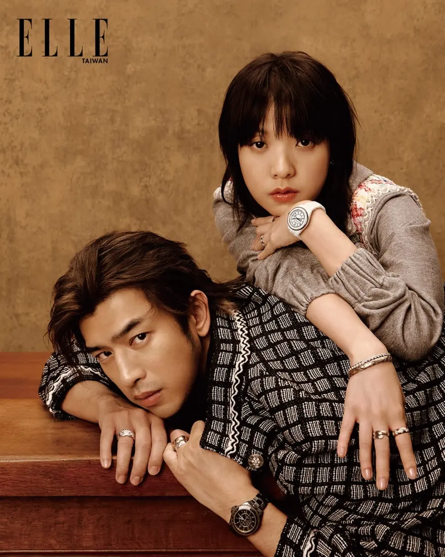 Chen Bolin & Chung Suet Ying @ ELLE Taiwan December 2024