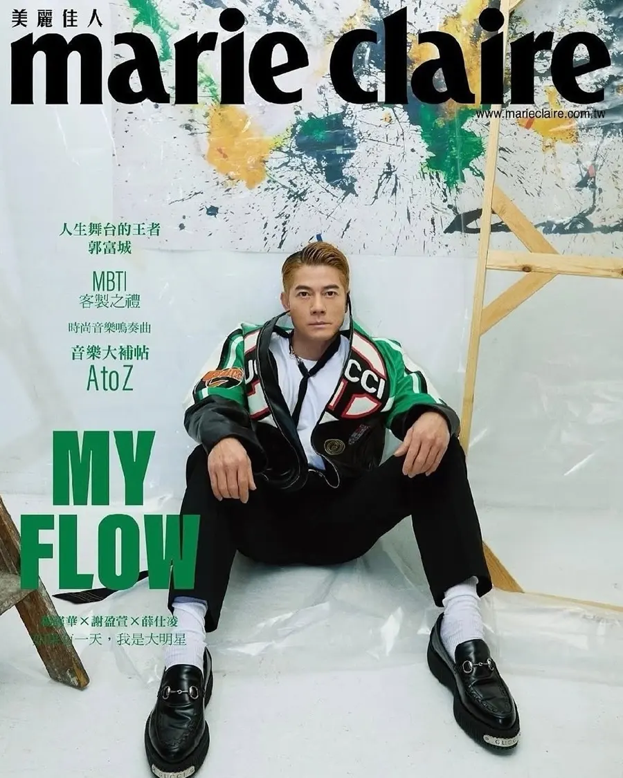 Aaron Kwok @ Marie Claire Taiwan December 2024