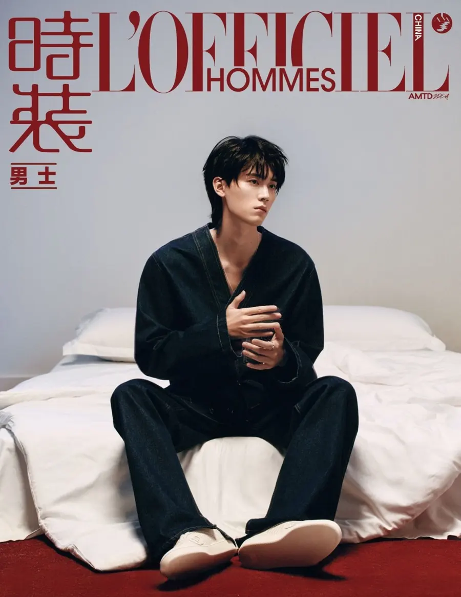 Zhou Yiran @ L’OFFICIEL HOMMES China November 2024