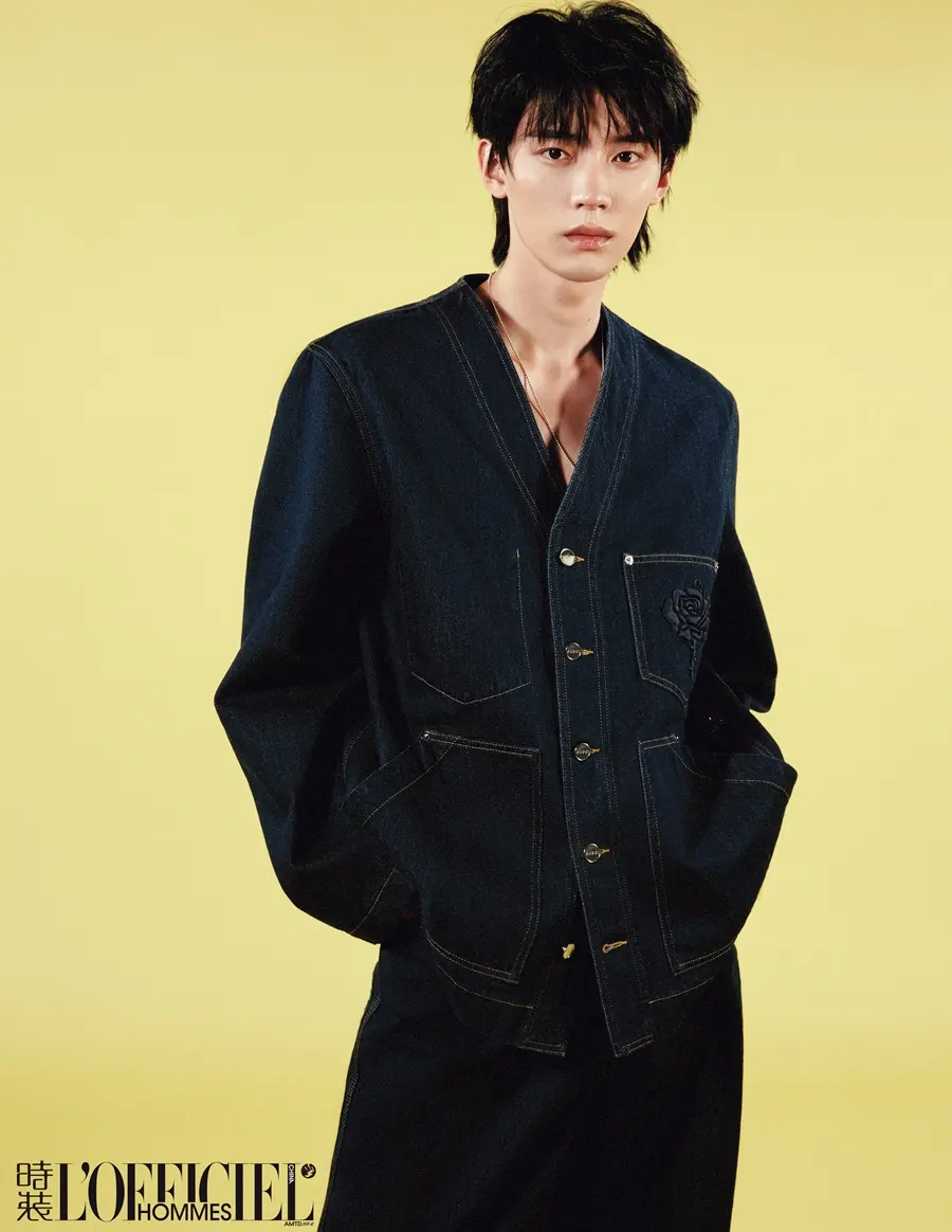 Zhou Yiran @ L’OFFICIEL HOMMES China November 2024