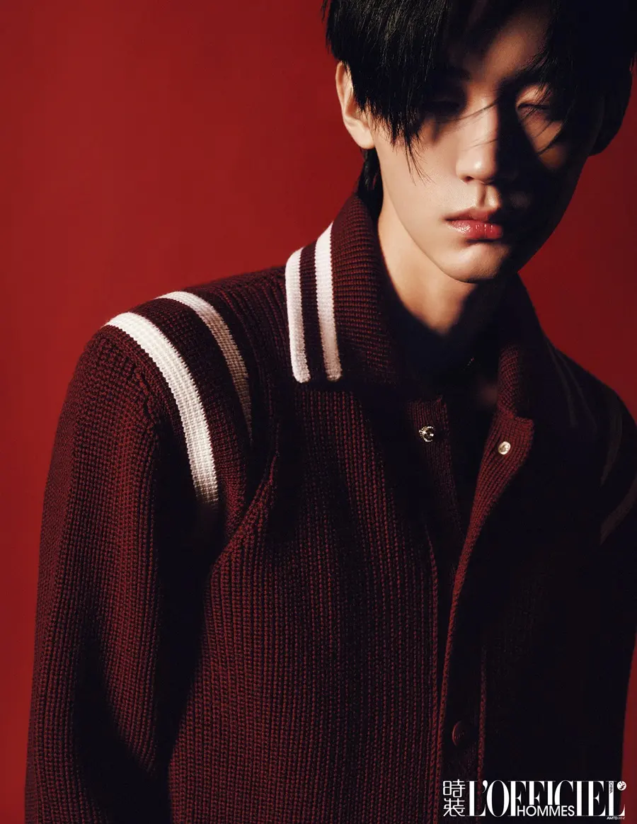 Zhou Yiran @ L’OFFICIEL HOMMES China November 2024