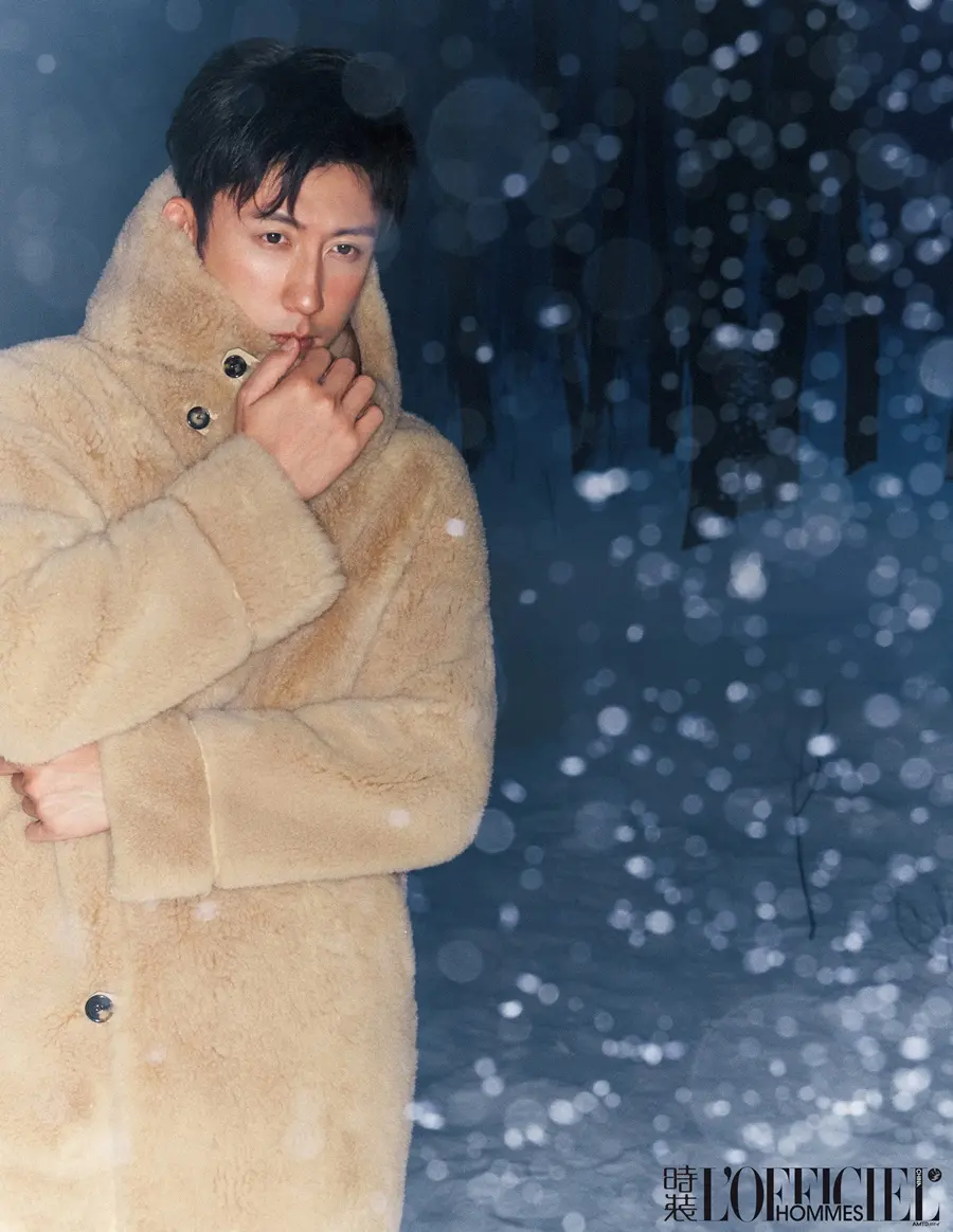 Johnny Huang @ L’OFFICIEL HOMMES China December 2024