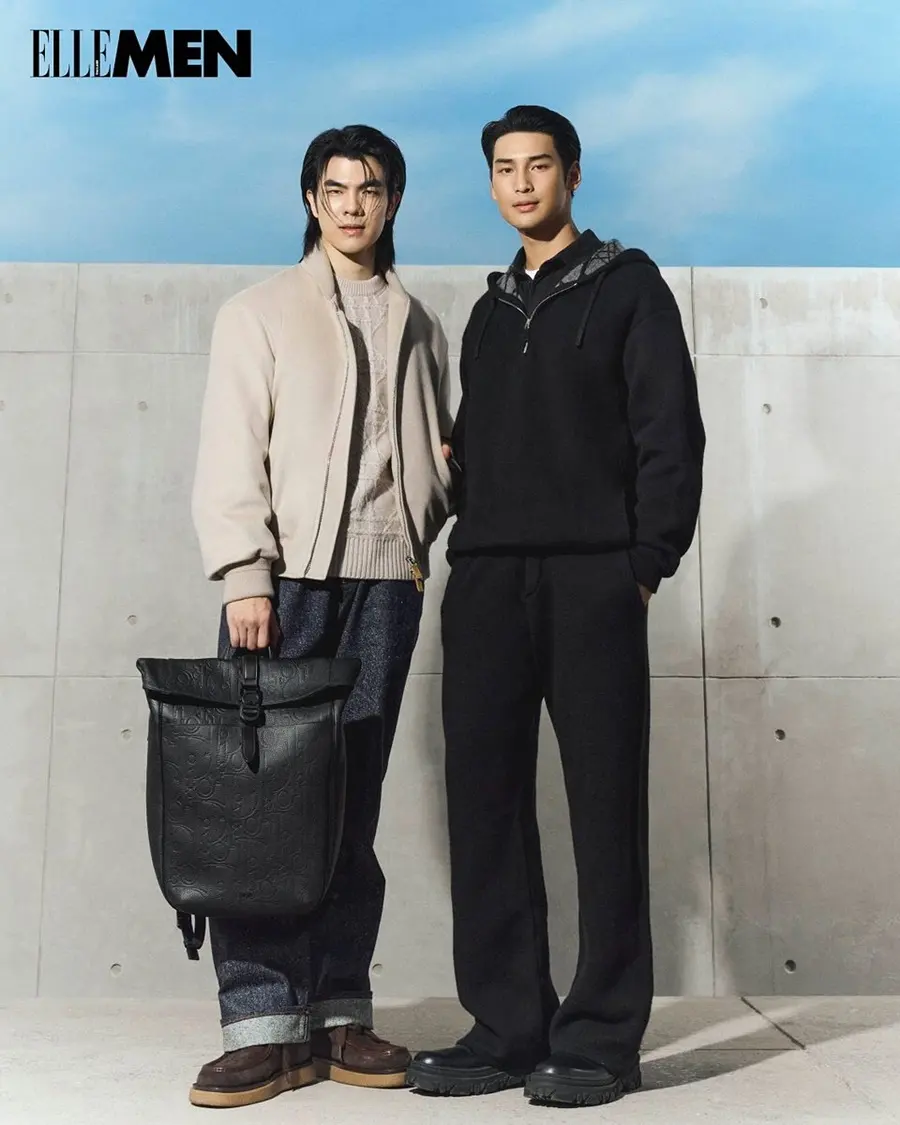 มาย-ภาคภูมิ & อาโป-ณัฐวิญญ์ @ ELLE MEN Thailand December 2024