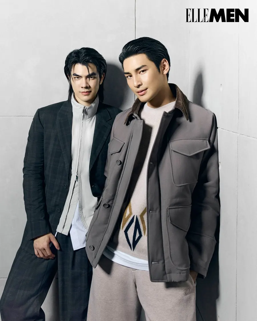 มาย-ภาคภูมิ & อาโป-ณัฐวิญญ์ @ ELLE MEN Thailand December 2024