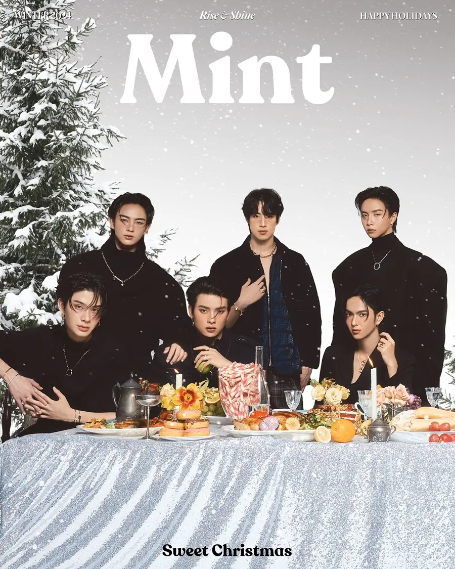 12 หนุ่มวง BUS @ Mint Magazine vol.25 Winter 2024