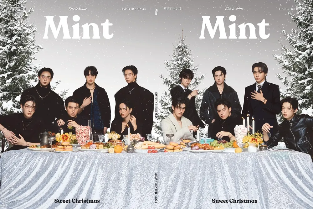 12 หนุ่มวง BUS @ Mint Magazine vol.25 Winter 2024