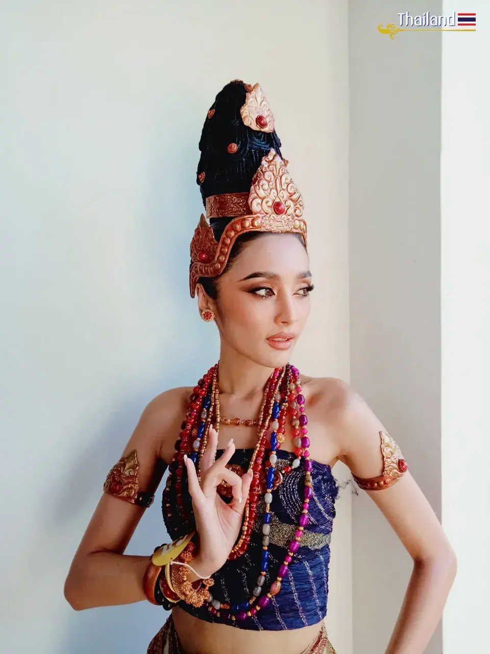 Thai Lady in Dvaravati Costume 🇹🇭