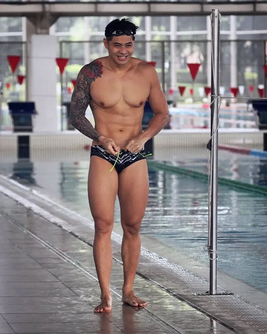 Indonesian swimmers : Glenn Victor Sutanto