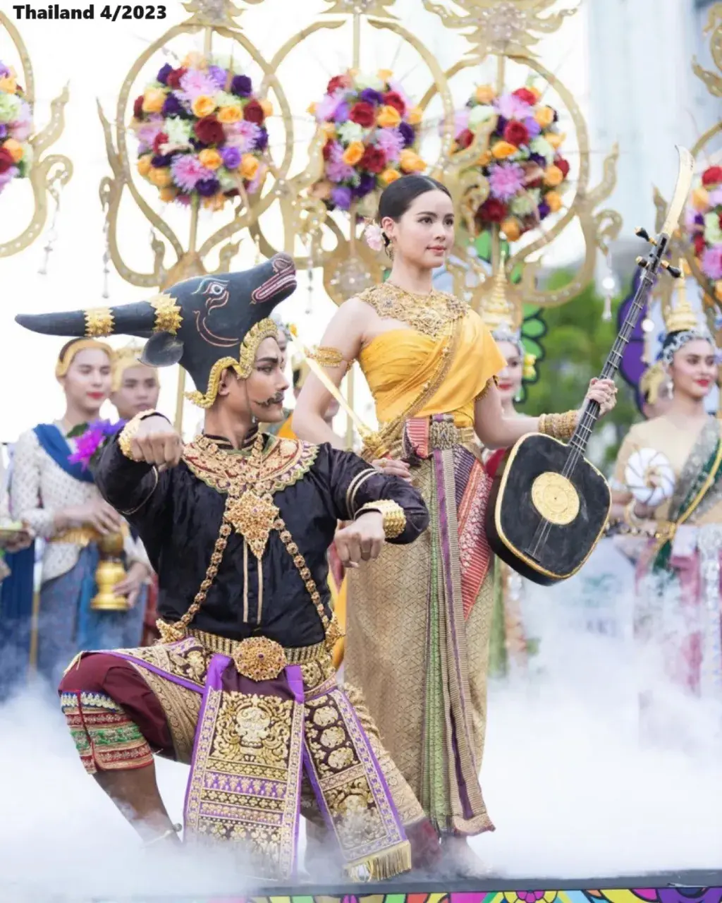 Yaya Urassaya as Kimita Devi in Songkran Festival 🇹🇭