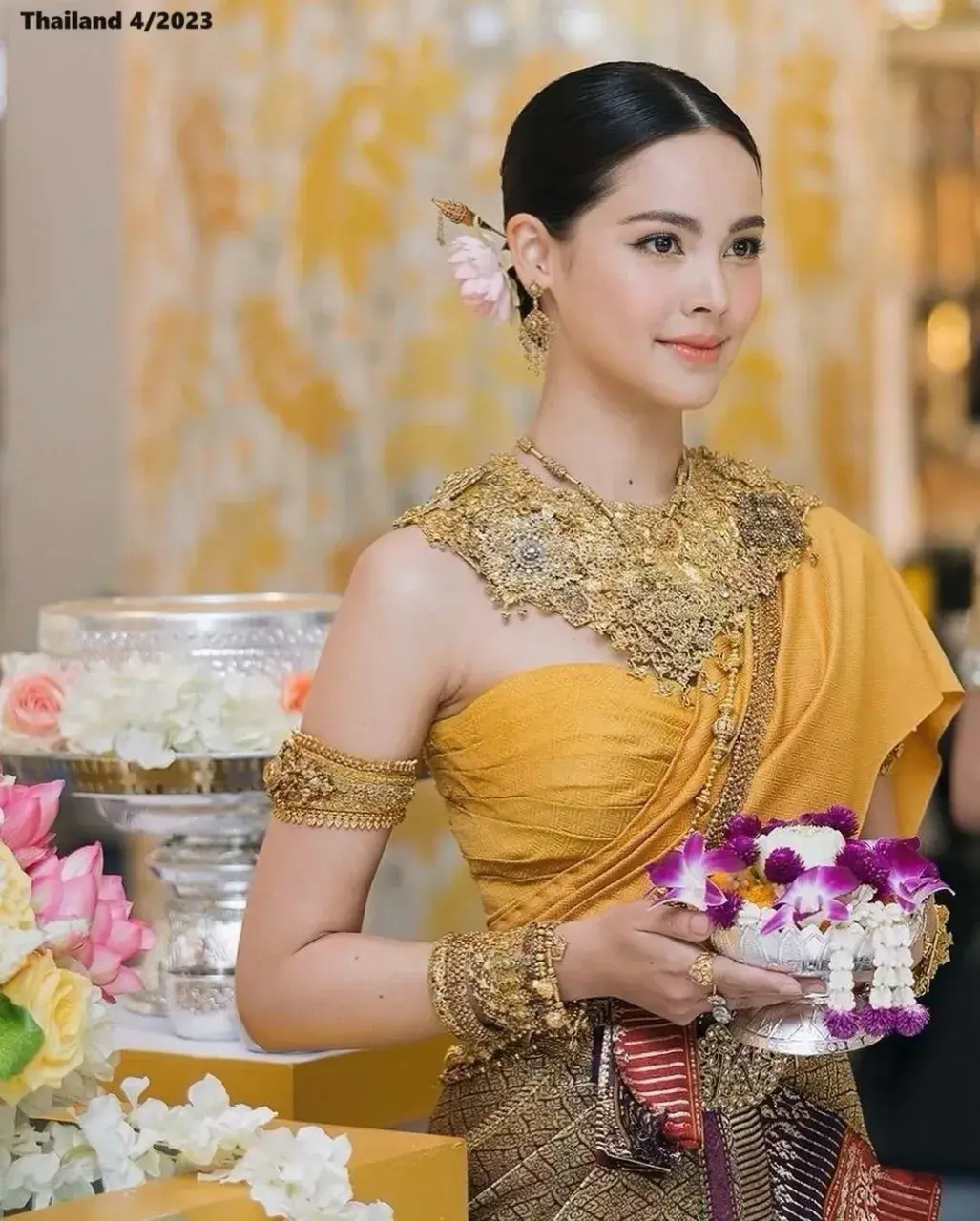 Yaya Urassaya as Kimita Devi in Songkran Festival 🇹🇭