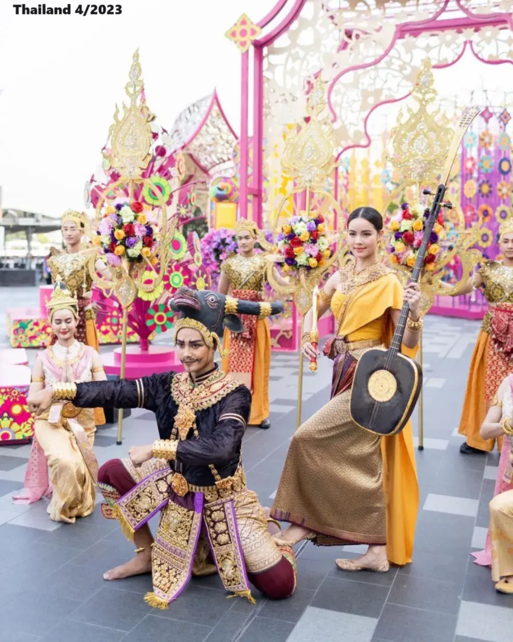 Yaya Urassaya as Kimita Devi in Songkran Festival 🇹🇭