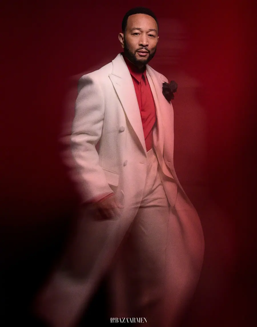 John Legend @ Harper's BAZAAR Men China January 2025