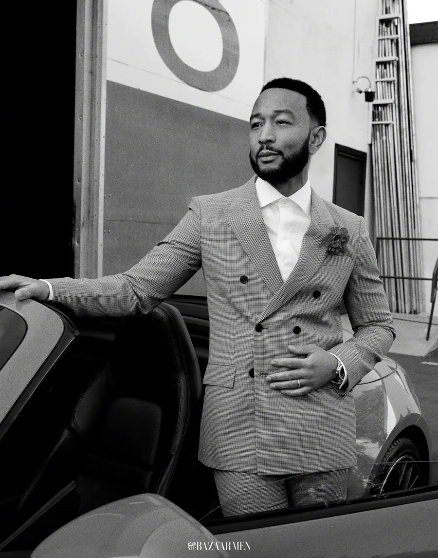 John Legend @ Harper's BAZAAR Men China January 2025