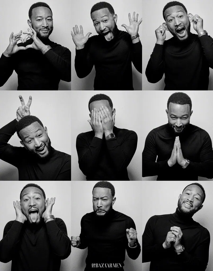 John Legend @ Harper's BAZAAR Men China January 2025