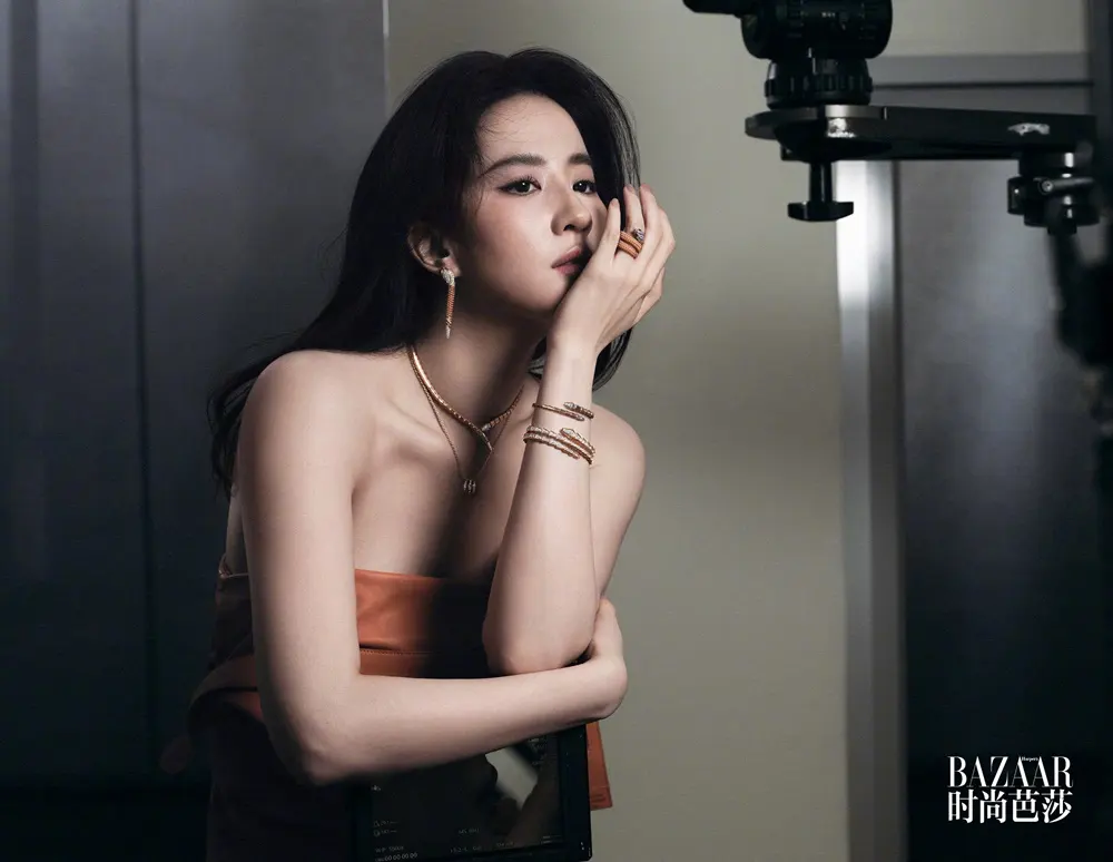 Liu Yifei @ Harper's BAZAAR China January 2025