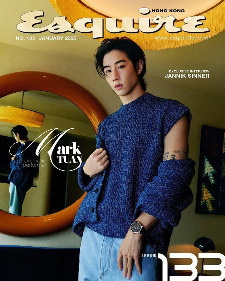 Mark Tuan @ Esquire Hong Kong January 2025