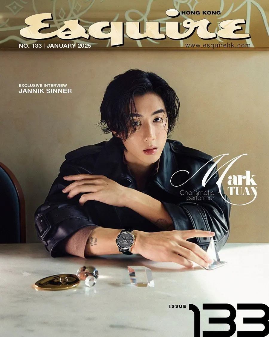 Mark Tuan @ Esquire Hong Kong January 2025