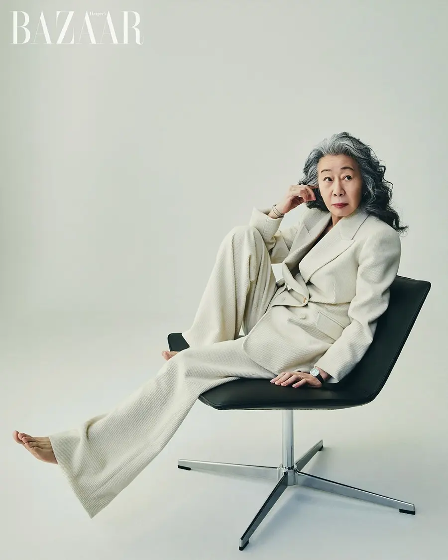 Youn Yuh Jung @ Harper's BAZAAR Korea January 2025