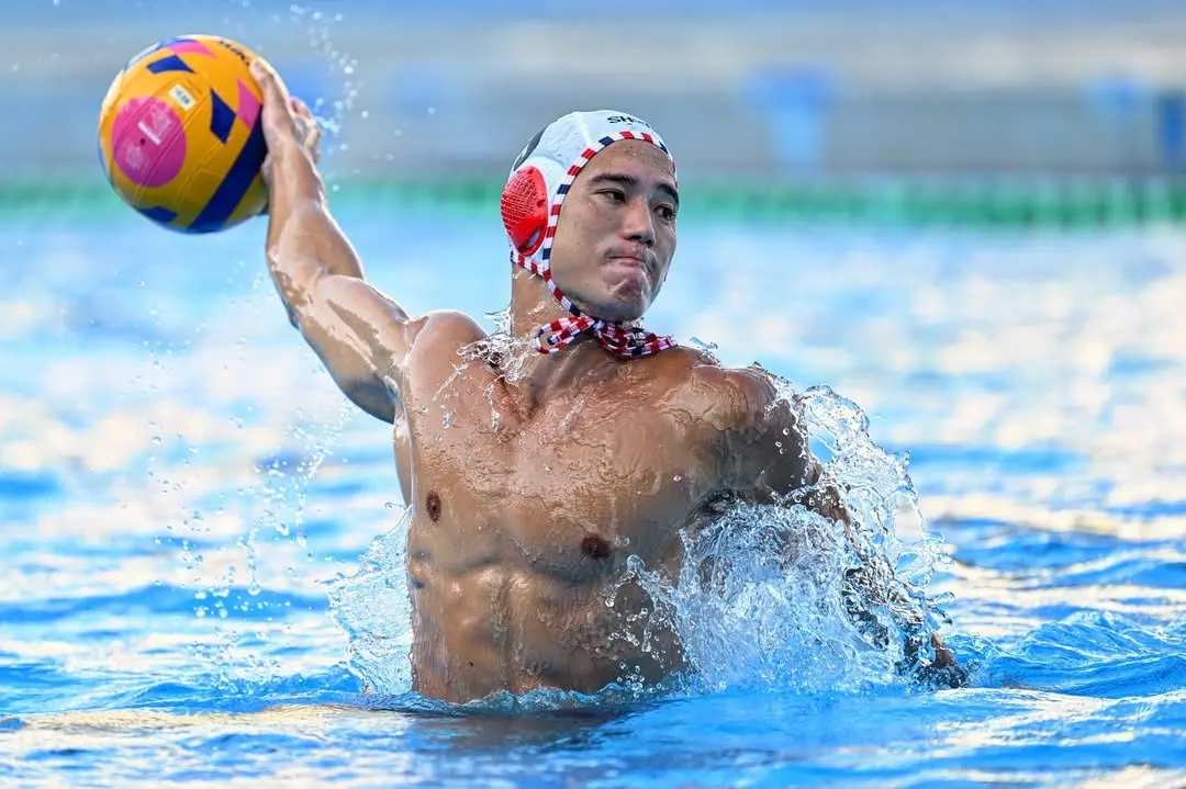 Japanese water polo players : Atsushi Arai