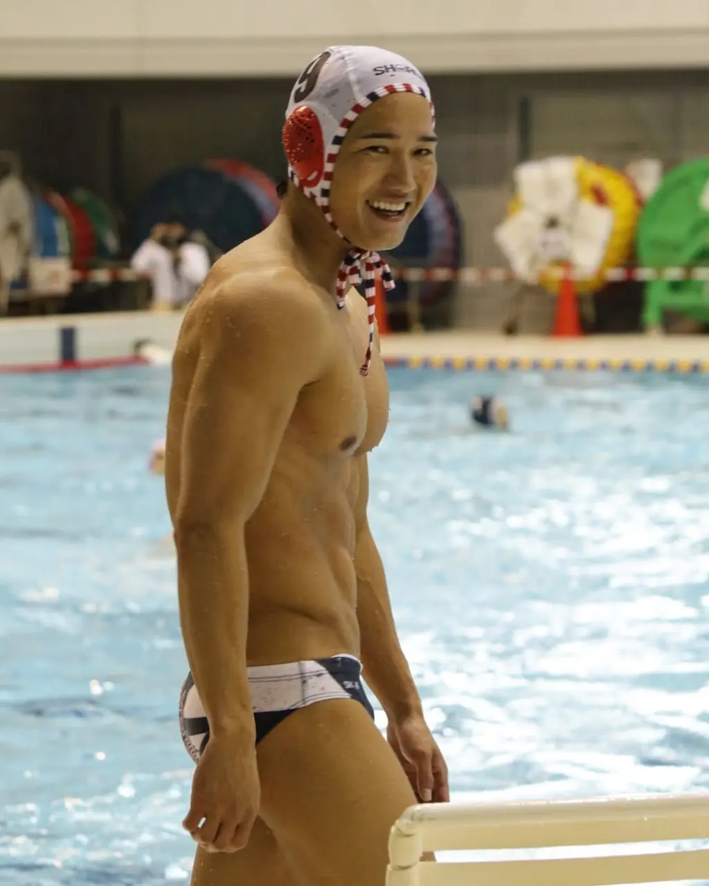 Japanese water polo players : Atsushi Arai