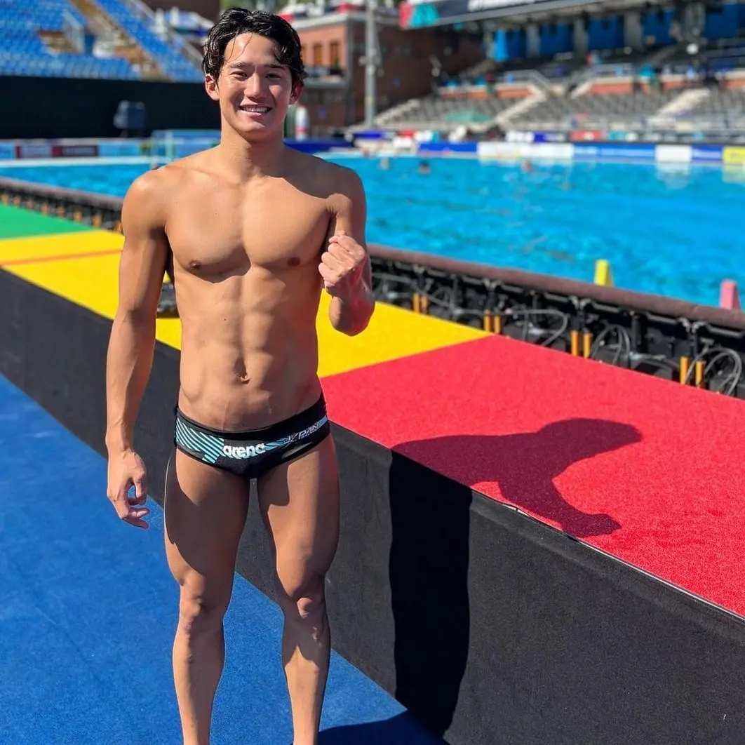 Japanese water polo players : Atsushi Arai