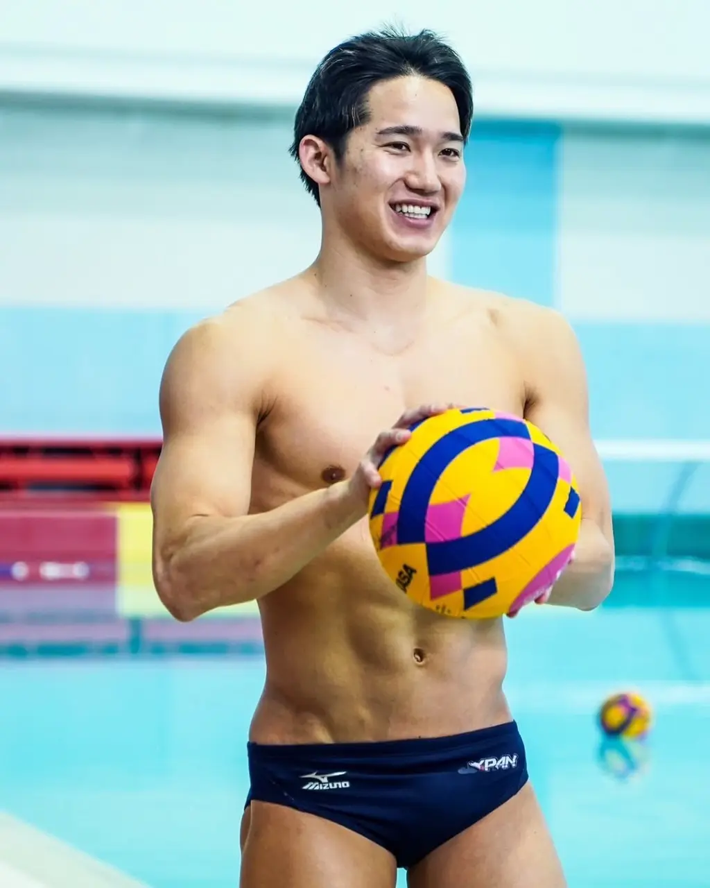 Japanese water polo players : Atsushi Arai