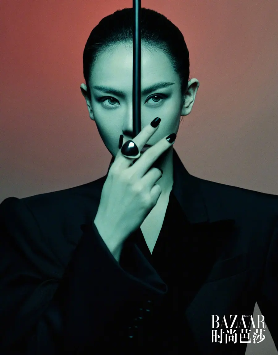 Qi Wei @ Harper's BAZAAR China November 2024