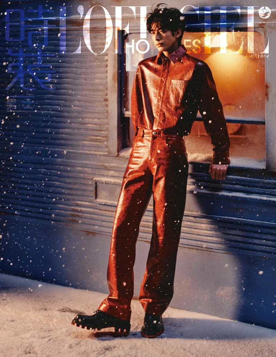 Song Weilong @ L’OFFICIEL HOMMES China January 2025
