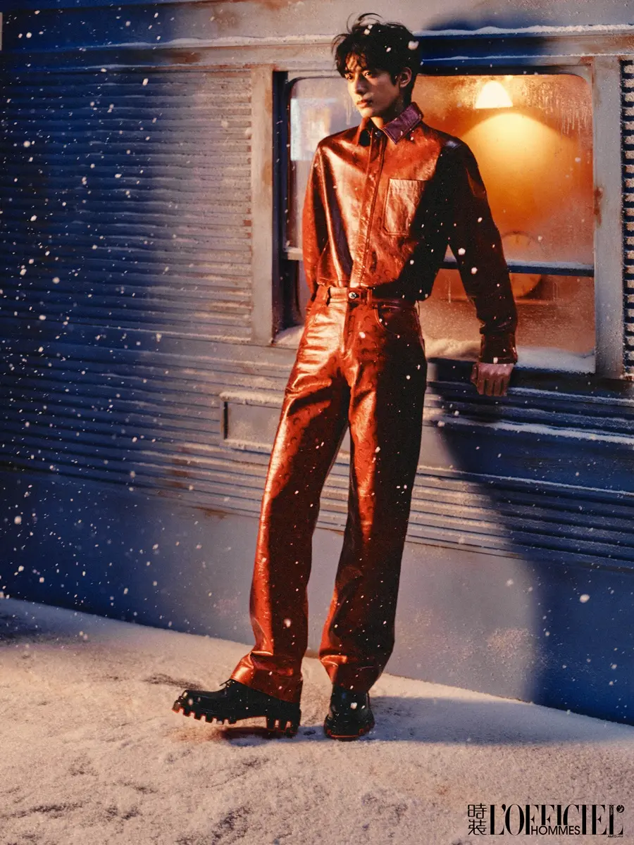 Song Weilong @ L’OFFICIEL HOMMES China January 2025