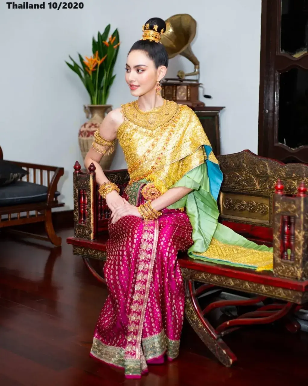 Mai Davika in Loy Krathong Day 🇹🇭