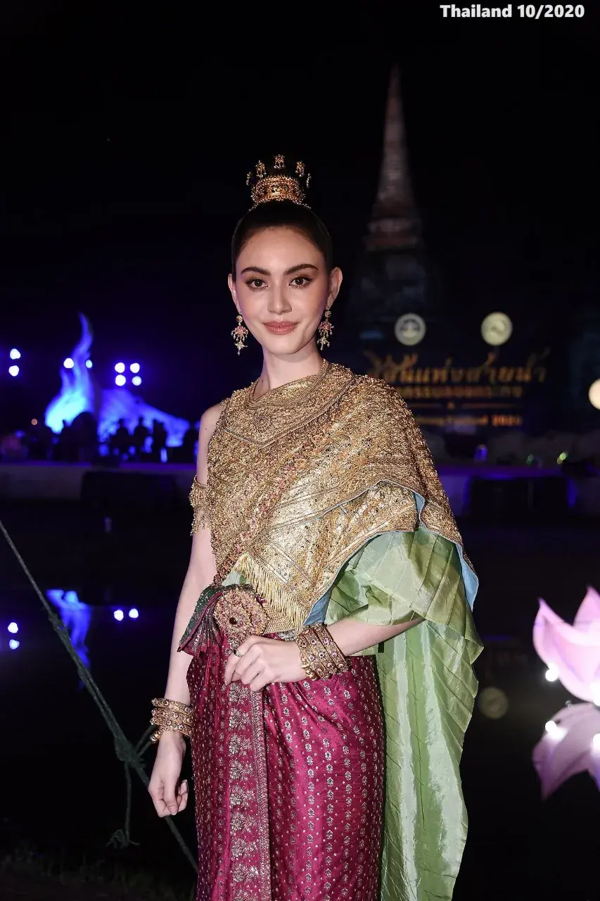 Mai Davika in Loy Krathong Day 🇹🇭