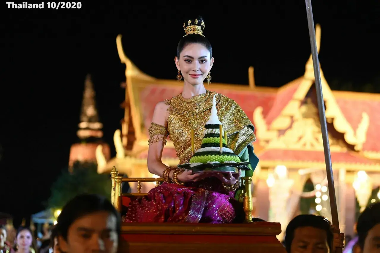 Mai Davika in Loy Krathong Day 🇹🇭
