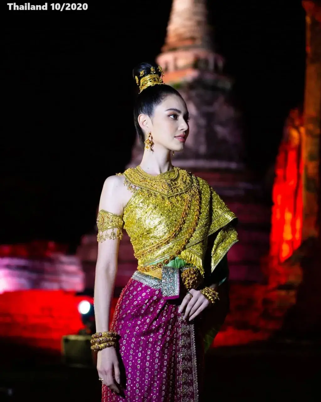 Mai Davika in Loy Krathong Day 🇹🇭