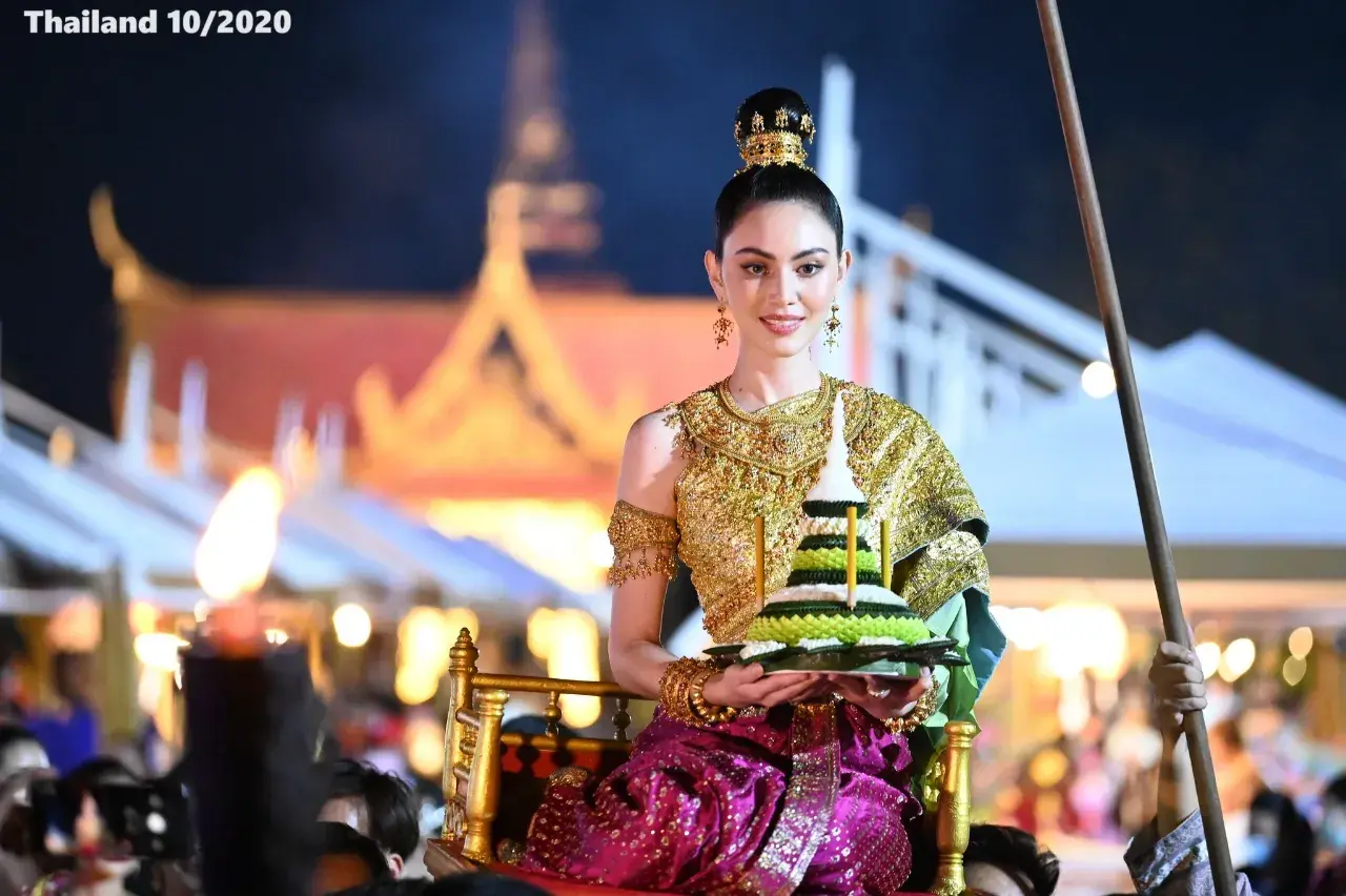 Mai Davika in Loy Krathong Day 🇹🇭