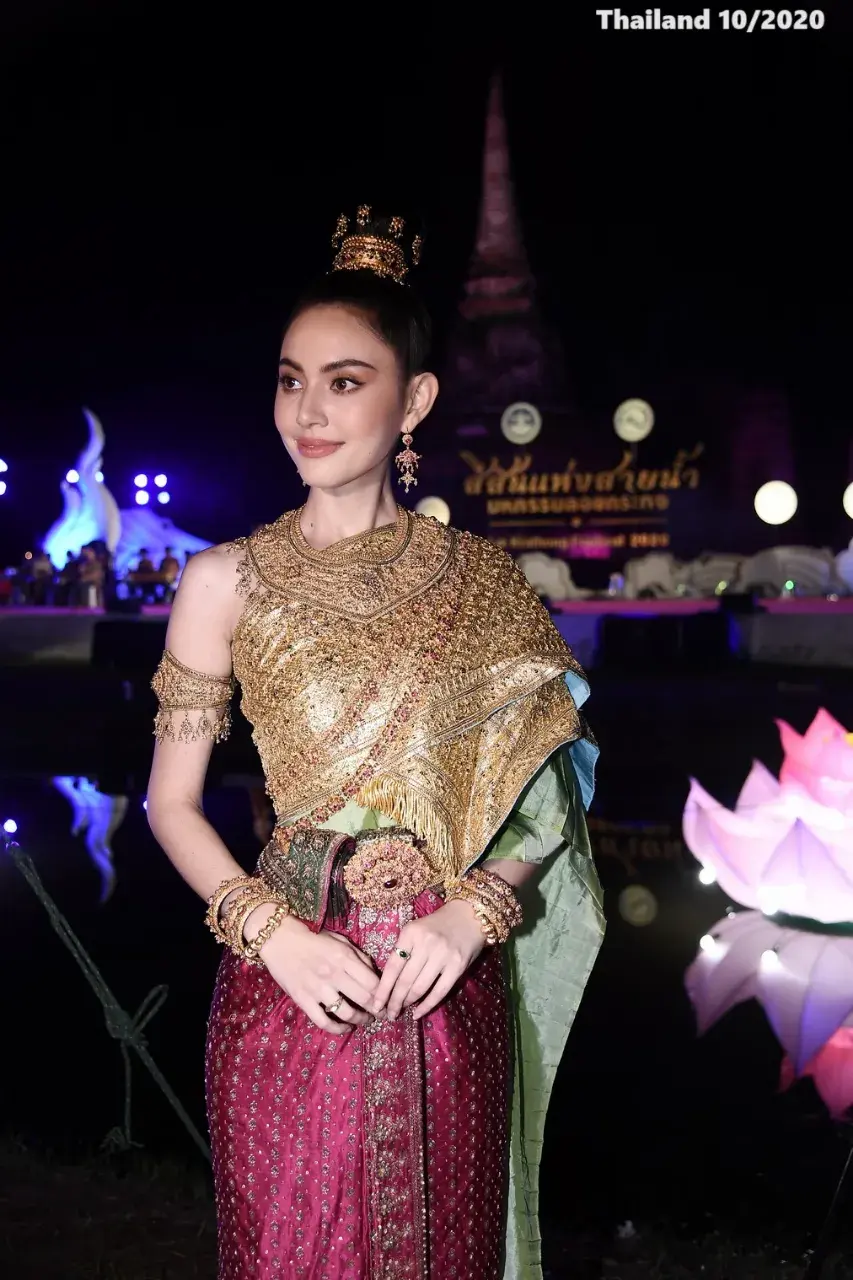 Mai Davika in Loy Krathong Day 🇹🇭